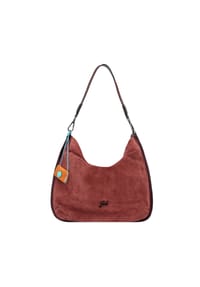 Gabs Lella - Lella Schultertasche Leder 38 cm - terracotta tones