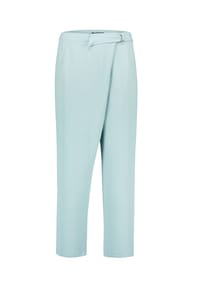 zero - Businesshose mit Gürtel - Silver Blue