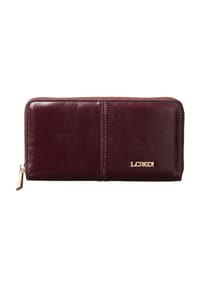 L.CREDI PRAG - Langbörse, Lack-Design, für Damen  - SCHWARZ