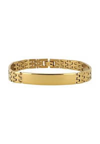 Adelia's Bold Style - Armband – Gliederarmband aus Edelstahl 20 cm - gold