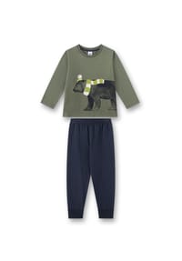 Sanetta - Schlafanzug, Baumwolle, für Kinder - 40047 OLIVE