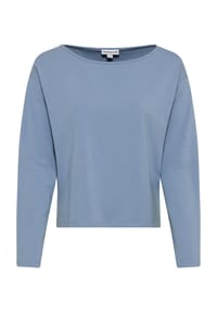 MANGUUN - Langarmshirt, überschnittene Schultern, für Damen - 1 BEIGE