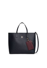TOMMY HILFIGER - Henkeltasche, Emblem, für Damen - SPACE BLUE