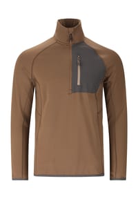 WHISTLER - Midlayer Helge Im atmungsaktiven und dehnbaren Design - 1011 Dark Grey Melange