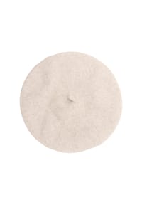 MANGUUN - Baskenmütze Paris.1, Filz-Optik, für Damen - 0  LIGHT CAMEL
