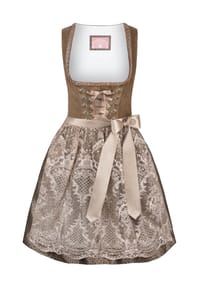 STOCKERPOINT - Wiesnwuid Dirndl "Loredana", Samt, Pailletten, für Damen - anthrazit