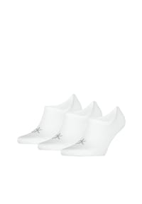 Calvin Klein - Füßlinge, 3er-Pack, für Herren - 001 BLACK