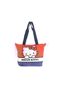 COFI - Hello Kitty Strandtasche Kinder Badetasche Mädchen für Strand & Pool - Mehrfarbig 47x33x15 cm