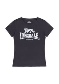 LONSDALE™ - Frauen T-Shirt BANTRY - Anthracite/Silver