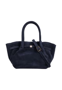 forty° - Handtasche Echt Leder, Made In Italy - beige