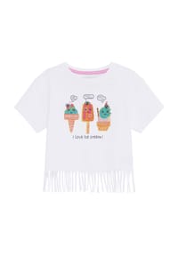 MANGUUN - T-Shirt, Fransen, für Kinder - BLUE