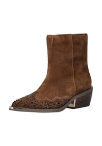 ALMA EN PENA - Veloursleder Stiefelette - Camel