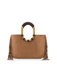 reisenthel® - Shopper, Fransen, Innentasche - BRAUN