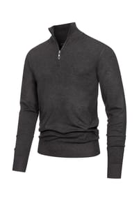 JEFF - Strickpullover Frankie - Black
