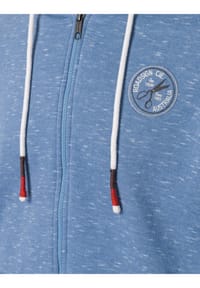 ROADSIGN Australia Herren Sweatjacke - Birdseye-Stoff Mit Stehkragen Für Kühle Tage