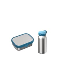 MEPAL Edelstahl-Lunchset Campus 2er Set - CAMPUS - blau