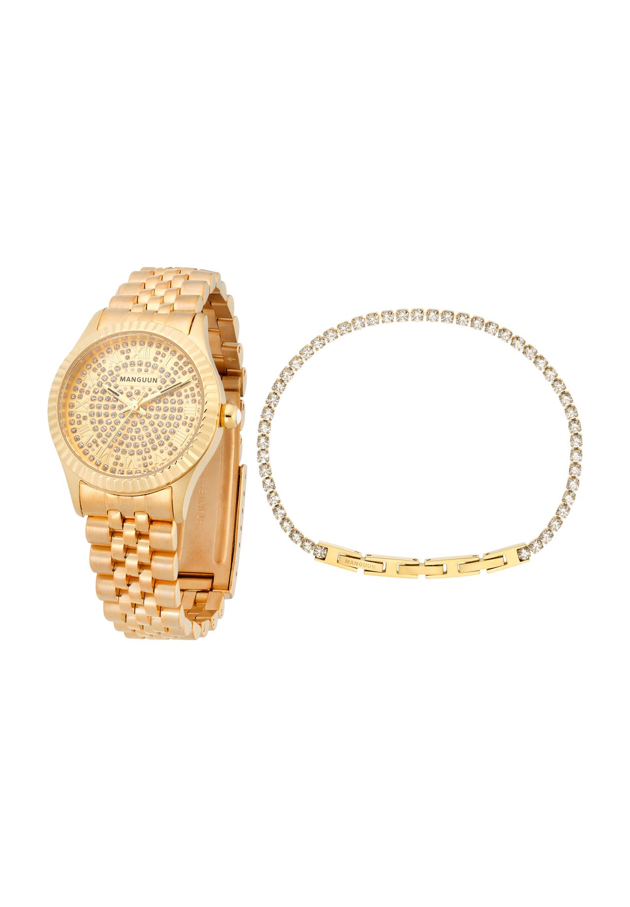 MANGUUN Damen Uhr-Set | GALERIA