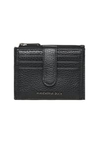 MANDARINA DUCK MELLOW LEATHER - Kartenetui, Leder, für Damen - 001NERO