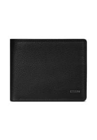 REDOLZ Leather Essentials - Leather Essentials QF Geldbörse RFID Leder 12 cm ausklappbar - all black
