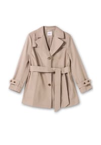 sheego - Trenchcoat - schwarz