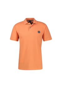 LERROS - Maskulines Poloshirt aus Baumwolle mit griffiger Struktur - BAY GREEN