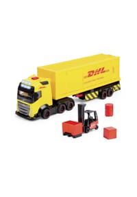 DICKIE TOYS - Spielzeugauto Volvo DHL Truck - BUNT