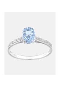 Diamant L'eternel - Ring, mit 0.05 ct Diamant, 375 Weißgold - white gold