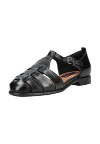EVERYBODY - Glattleder Sandalen - Schwarz