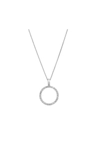 LYOMI - Anhänger mit Kette 585/- Gold 25 Diamant Lab Grown 0,94ct. - weiß