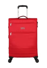 GLOBETROTTER - ALTMÜHL 2.0 4-Doppelrollen-Trolley, Weichgepäck, TSA-Zahlenschloss, Fronttaschen - NAVY