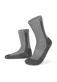 normani® - 2 Paar Merino Wander- und Arbeitssocken Nowra - Blau/Grau