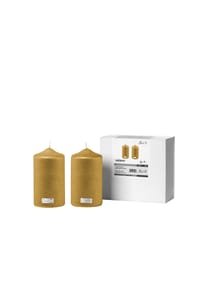 Fink Living CANDLE - metallic Stumpenkerze CANDLE - goldfarben
