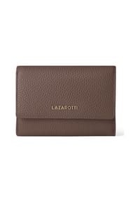 LAZAROTTI Bologna Leather - Bologna Leather Geldbörse Leder 14 cm - black