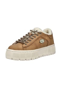 REPLAY - Lederimitat Sneaker - Beige