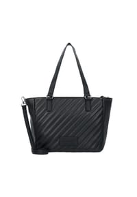 TOM TAILOR MIRELA - Shopper, Kunstleder, Reißverschluss, für Damen - BLACK