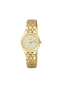 CITIZEN® ELEGANCE - Damen Eco-Drive Armbanduhr "EW1262-55P" - GOLD