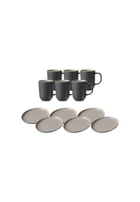 Ritzenhoff & Breker Kaffeeservice Jasper 12er Set - JASPER - grau