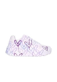 SKECHERS® - Sneaker UNO LITE - SPREAD THE LOVE - Weiß/bunt