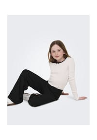 ONLY® - Stoffhose Nella, Gummibund, für Kinder - BLACK