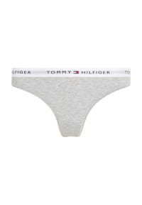 TOMMY HILFIGER - String Icon 2.0, Logo-Bund, für Damen - P61 GREY