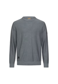 camel active - Strickpullover aus reiner Baumwolle - Schwarz