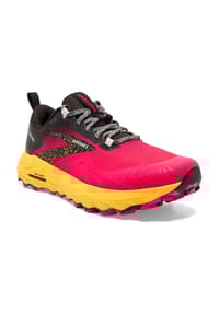 BROOKS - Trailrunning Schuhe CASCADIA 17 DNA LOFT Damen - diva pink-black-lemon chrome