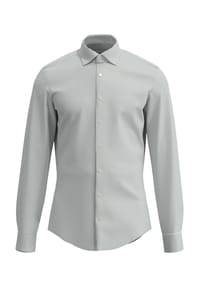 seidensticker - Businesshemd, Slim Fit, Langarm, Kent-Kragen, für Herren - SAGE GREEN