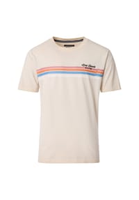 CASAMODA T-Shirt Mit Brusttasche - Baumwolle, Rundhals, Normal Passform, Mit Print