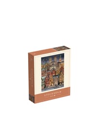 Martin Schwartz - Städtepuzzle Stockholm Christmas, Schweden, 33 x 47 cm, 500 Teile - 