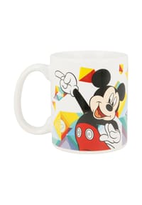 Disney - Disney Tasse 325ml Boy Icons Design Keramikbecher im Geschenkset für K - Weiß 12x10x10 cm