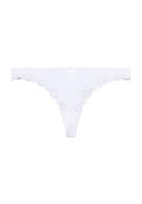 MANGUUN - String, Spitze, uni, für Damen - SCHWARZ
