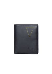 VARGU - Echtleder Geldbörse PEK 1 - black