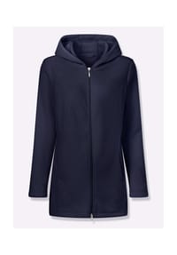 SIEH AN! - Long-Fleecejacke - eisblau