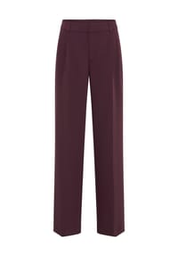 MANGUUN collection - Stoffhose, Bundfalten, für Damen - 1 BLACK